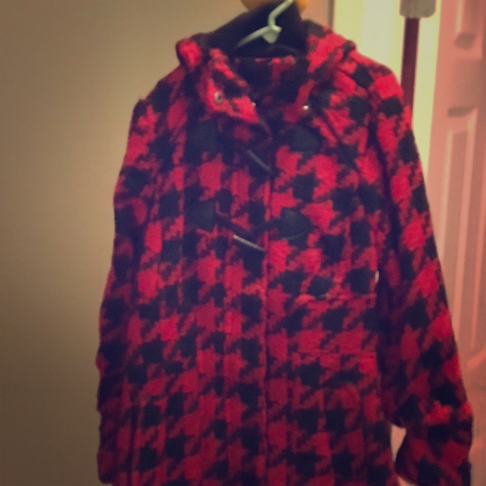 Girls Dress/Casual Peacoat w/ Hood